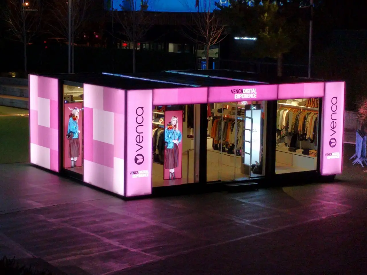 Pop-up iluminado de Venca de noche